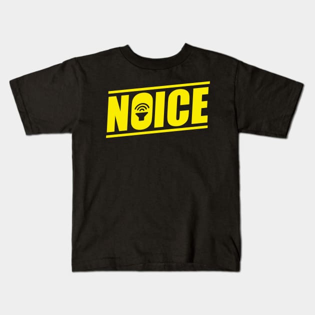 noice Kids T-Shirt by visual.merch